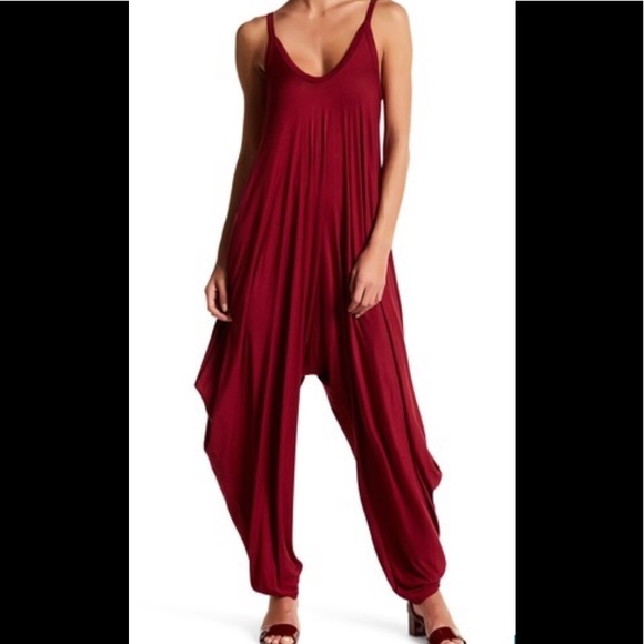 sleeveless drop jumpsuit